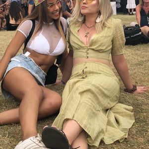 Free People "Tracing Sunlight" 2 piece set